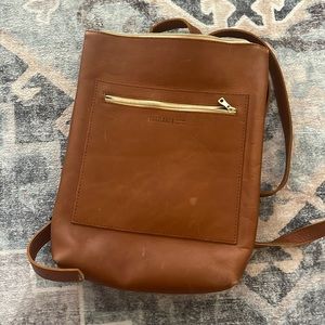 “Almost Perfect” Laptop Backpack Cognac